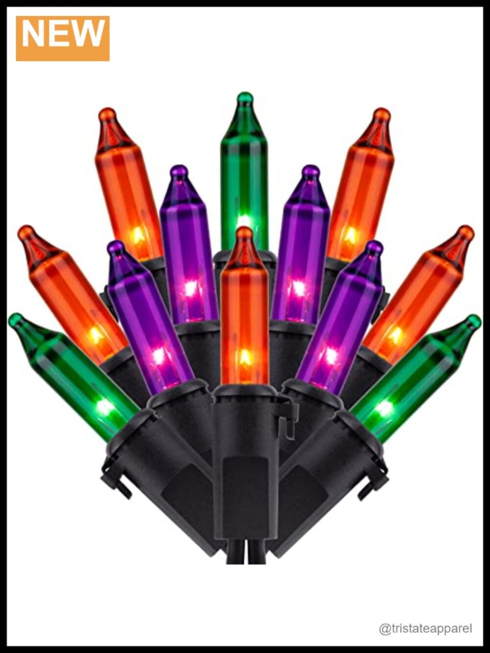 2 Set Halloween String Lights 66 ft 200 ct UL Certified for Indoor Outdoor
